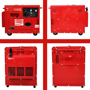 เครื่องเชื่อมไฟฟ้าแบบพกพา Zelda 220V รุ่นเงียบ กำลังไฟ 5KW ความถี่ 50Hz สำหรับขาย - Product Image 6