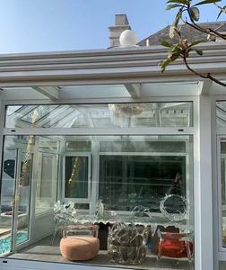 Véranda en aluminium écoénergétique pour extension de maison, solarium, salle en verre, espace de vie extérieur, véranda 4 saisons - Product Image 4