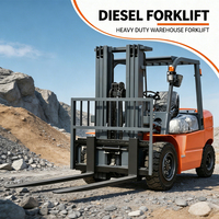Chariot élévateur diesel contrepoids EPA de 3 tonnes pour la manutention de matériaux en entrepôt - Fabricant de chariots élévateurs