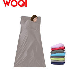 Saco de Dormir Tipo Sobre Woqi, 1120g, Ligero, Transpirable, de Poliéster, para Adultos, para Acampar, Viajar, Uso en Exteriores - Product Image 2