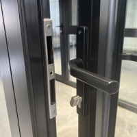 AMJ AS2047 Portes intérieures isolées personnalisées et écoénergétiques Porte intérieure insonorisée Portes à battant en aluminium
