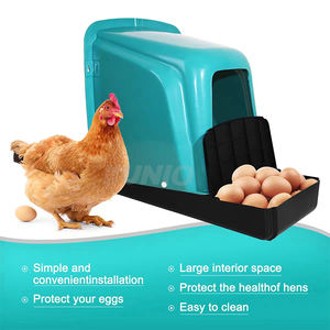 Precio barato de venta de cajas nido de gallinero de plástico caja de nido de aves de corral para gallinas ponedoras - Product Image 4