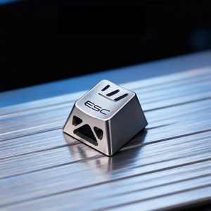 [Maßgefertigte Aluminium-Hohlkeycaps] 220er Eloxiertes CNC-gefrästes Keycap-Set im Cherry-Profil für ESC, WASD, Leertaste, Pfeiltasten, etc. - Product Image 3