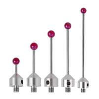 Sonde tactile en acier tungstène massif M5 Ruby haute rigidité pour détecteur de machine CNC CMM 3D