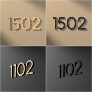 Letreros Personalizados para Oficina, de PVC, Acrílico y Metal, con Símbolos Gráficos Digitales, Texto Grabado en Acero Inoxidable, para Negocios - Product Image 5