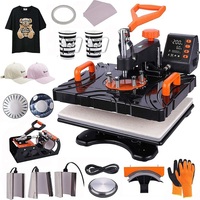 Prensa de Calor Combo 8 en 1 Freesub Máquina de Sublimación para Tazas Mágicas Máquina para Imprimir Camisetas Precio P8100-8