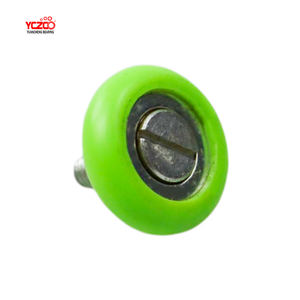 Diamètre 19.5x6.8mm Rouleau <span class=keywords><strong>de</strong></span> tiroir coulissant en aluminium avec vis - Product Image 2