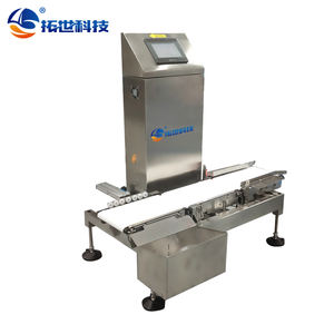 कस्टम हाई स्पीड फूड ग्रेड रियल टाइम डेटा रिपोर्ट वेट स्केल मशीन स्वचालित जांच वजनकर्ता और धातु का पता - Product Image 1