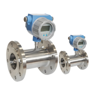 Débitmètre intelligent à turbine liquide WSFMLITUGEIN pour liquides propres à faible viscosité, surveillance intelligente du débit en pipeline