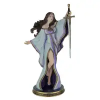 राल मूर्ति जेम्स Lehman झील महिला Arthurian पौराणिक एक्टन चित्रा न्याय देवी मूर्तियों