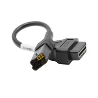 Cable de diagnóstico para motocicleta Ducati, adaptador de Cable de 4 pines a OBD2 de 16 pines