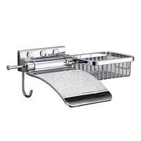 Accessoires de salle de bain repose-pieds de douche repose-pieds de douche avec porte-savon