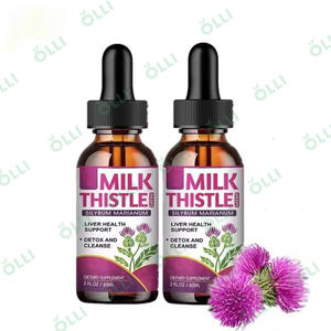 OLLI Susu Dewasa Milk Thistle Pendukung Kesehatan Hati Detoksifikasi Hati Pembersih Kapsul Permen Jeli Tetes Cair-Bersertifikat Halal Suplemen Herbal Makanan - Product Image 4