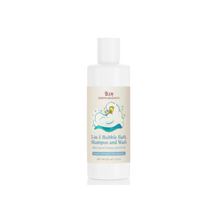 Bañera de burbujas purificante y relajante para niños con diseño de marca personalizada, con extracto de aloe vera, para todas las edades, fluido de baño para el cuidado de la piel del bebé. - Product Image 5