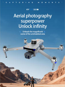 KY-001 <span class=keywords><strong>PRO</strong></span> Dron GPS 4K con Gimbal de 3 Ejes, Pantalla Táctil de 5.5 Pulgadas, Quadcopter RC con Evitación de Obstáculos, Venta al por Mayor OEM ODM - Product Image 4