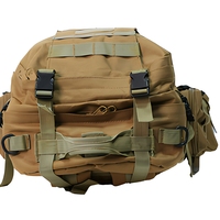 Sac à dos tactique solaire multi-poches 60W, sac de charge portable, prend en charge la charge de plusieurs appareils pour la pêche, la randonnée, les activités de plein air
