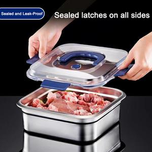 Contenitore per <span class=keywords><strong>alimenti</strong></span> portatile in acciaio inossidabile da 1-3L con grande capacità e preservazione ecologica - Product Image 6