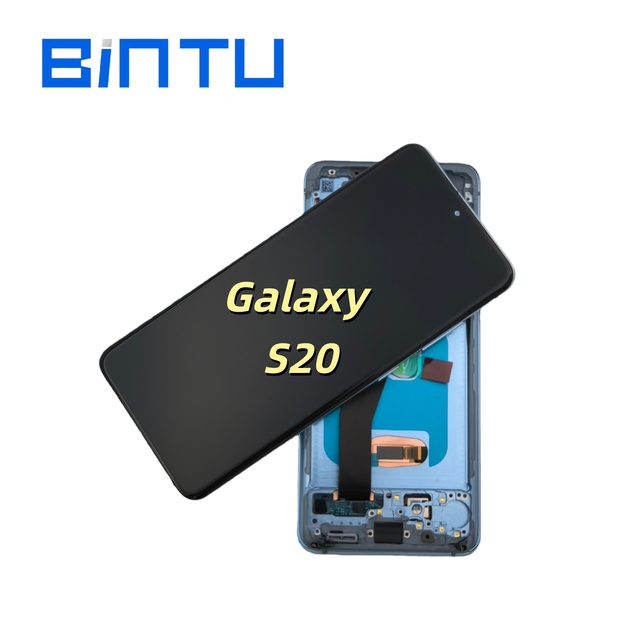 BINTU Wholesale New 6.28 Inch Oled Touch Screen for Galaxy S20 Digitizer Assembly Replacement