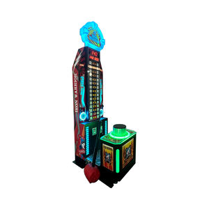 Máquina de Boxeo Operada con Monedas Leon Iron Warrior, de Alta Rentabilidad y Medición Precisa de Fuerza - Product Image 1