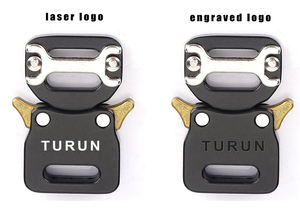 Turun 14mm ajustable DIY hebilla de tapa de Metal hebillas de correa para sombreros con cliente hebilla decorativa de Metal de 1/2 pulgadas - Product Image 3