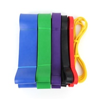 Logo personnalisé Latex Pull Up Assist Heavy Bandes de résistance Ensemble de bandes d'exercice de fitness Gym Ensemble de musculation Entraînement à domicile 15-35lb