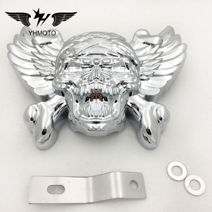 Couvercle de klaxon d'accessoires de moto pour Harley Davidson de 1992 à 2015 avec support latéral et tous les V-rods - Product Image 6