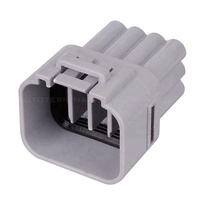 6181-2459 LHE Conector de Arnés de Cables Eléctricos Profesional de 12 Pines para Automoción, Carcasa de Terminal Hembra para Sistemas de Automóviles