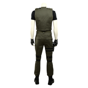 Op maat gemaakte Resident Evil Chris Redfield Halloween tv-film volwassen cosplay kostuums voor evenementen en optredens - Product Image 6