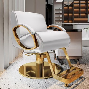 Sillón de Barbería Hidráulico Moderno, Giratorio, de Cuero PU, para Salón de Belleza - Product Image 5