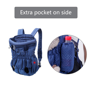 Tas gendong peliharaan, tas punggung bahu anjing kokoh semua ukuran hewan peliharaan pembawa kucing portabel - Product Image 5