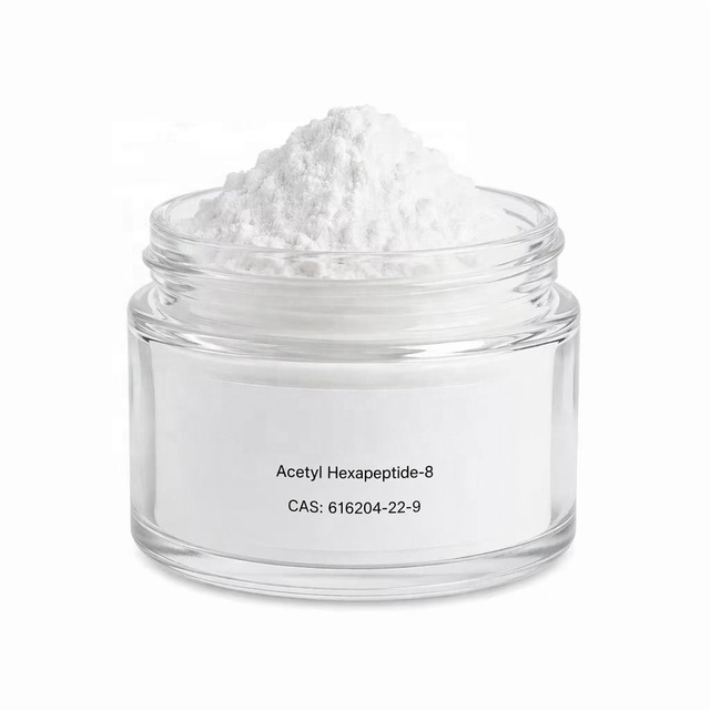 Factory Supply Cosmetic Grade 98% Acetyl Hexapeptide-8 Powder CAS 616204-22-9 Argirelin Peptide Powder