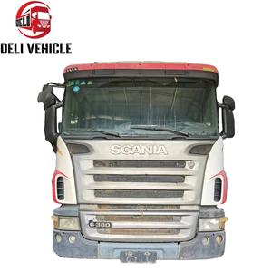 Usado para <span class=keywords><strong>Scania</strong></span> Truck G380 G420 G440 G450HP P380 Tractor Head <span class=keywords><strong>Venta</strong></span> caliente Transporte logístico 6x2 <span class=keywords><strong>6x4</strong></span> <span class=keywords><strong>camiones</strong></span> usados de China - Product Image 2