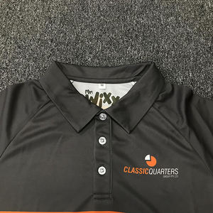 Venta al por mayor camisas de manga corta de alta calidad Casual sublimado personalizado hombres Polo - Product Image 5