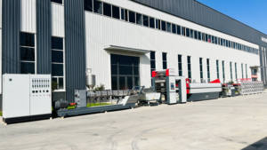 Extrudeuse utilisée pour produire la machine de production de film de déchirure à <span class=keywords><strong>plat</strong></span> en plastique en nylon synthétique Pp pour <span class=keywords><strong>corde</strong></span> et <span class=keywords><strong>filet</strong></span> - Product Image 3