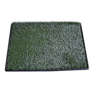 2023 nouveau Style d'herbe chiot formation Pet toilette pipi tampons en plastique pot chien plateau avec effet d'herbe pour un entraînement réussi - Product Image 2