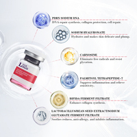 Proveedor de Materia Prima Líquida PDRN de Alta Pureza - Solución Refinada de ADN de Salmón con Sodio, Té Verde para el Rostro, Antienvejecimiento y Reparación de la Piel