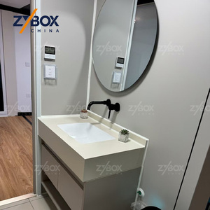 ZYBOX Maison conteneur extensible solaire hors réseau de 40 pieds avec chargeur de VE, stockage de batterie, eau chaude, ADU, maison préfabriquée intelligente - Product Image 3