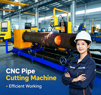 Máquina de Corte de Tubos CNC de Alta Resistencia KASRY KR-XF8 con Rodamiento para Alta Productividad en Tubos de Acero y Metal, Motor Servo