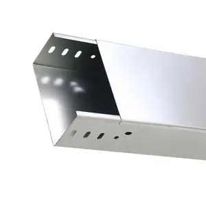 Low Cost Industrial waterproof cable trunking Galvanized Metal Trunking Cable Tray Stainless Steel Cable Trunking