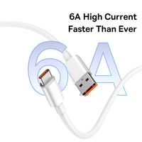 Cable de carga súper rápida Usb tipo A a C Cable teléfono portátil tipo C para Oneplus