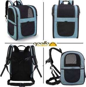 Échantillon gratuit : Sac de transport pour chat et chien jusqu'à 15 lb, approuvé par la TSA pour les compagnies aériennes, pour chats et chiots de petite et moyenne taille. - Product Image 4