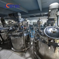 Homogénéisateur cosmétique émulsifiant mélangeur de machine émulsifiant sous vide