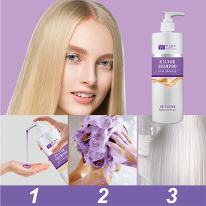 <span class=keywords><strong>Hot</strong></span> Tím Dầu Gội Đầu 500Ml Chứa Argan Dầu Để Chống-Vàng Brassy Tone Và Màu Sắc Bảo Vệ Thích Hợp Cho Bạch Kim Và Tóc Vàng - Product Image 3