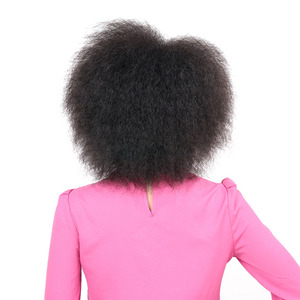 Africaine perruques <span class=keywords><strong>cheveux</strong></span> <span class=keywords><strong>courts</strong></span> <span class=keywords><strong>cheveux</strong></span> bouclés perruque coiffures avec vente - Product Image 1