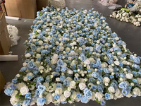 Arrangement de boule de fleur bleu clair FL-121 Arrangements floraux bleu bébé centres de table pour l'événement de fête de mariage