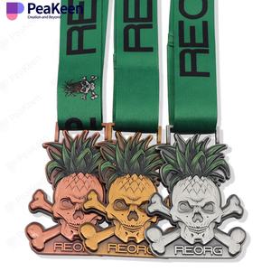 Fabricant Vente en Gros Personnalisé Or Karaté Football Taekwondo Football Marathon Médailles Sports Trophées et Plaques en Métal - Product Image 4