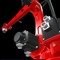 Borunte Faible Coût 4 Axes Industriel Pick Place Palettisation Robot Bras Intelligence Artificielle Moteur Moteur Engrenage Roulement PLC-Core