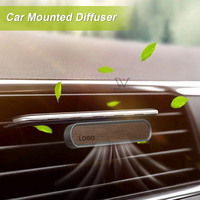 Diffuseur de parfum pour voiture en métal de haute qualité, clip de ventilation, désodorisant pour voiture