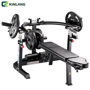 Panca Commerciale Regolabile per Panca Piana e Pressa Spalle per Allenamento di Forza di Petto e Parte Superiore del Corpo - Product Image 1