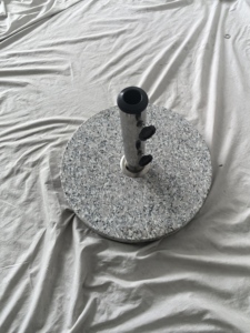 <strong>Parasol</strong> <strong>Base</strong> Stand <strong>Heavy</strong> <strong>Duty</strong> Granite Patio Umbrella Holder for Garden Outdoor Furniture Canopy Gazebo Awning-Weather Resistant - Product Image 2
